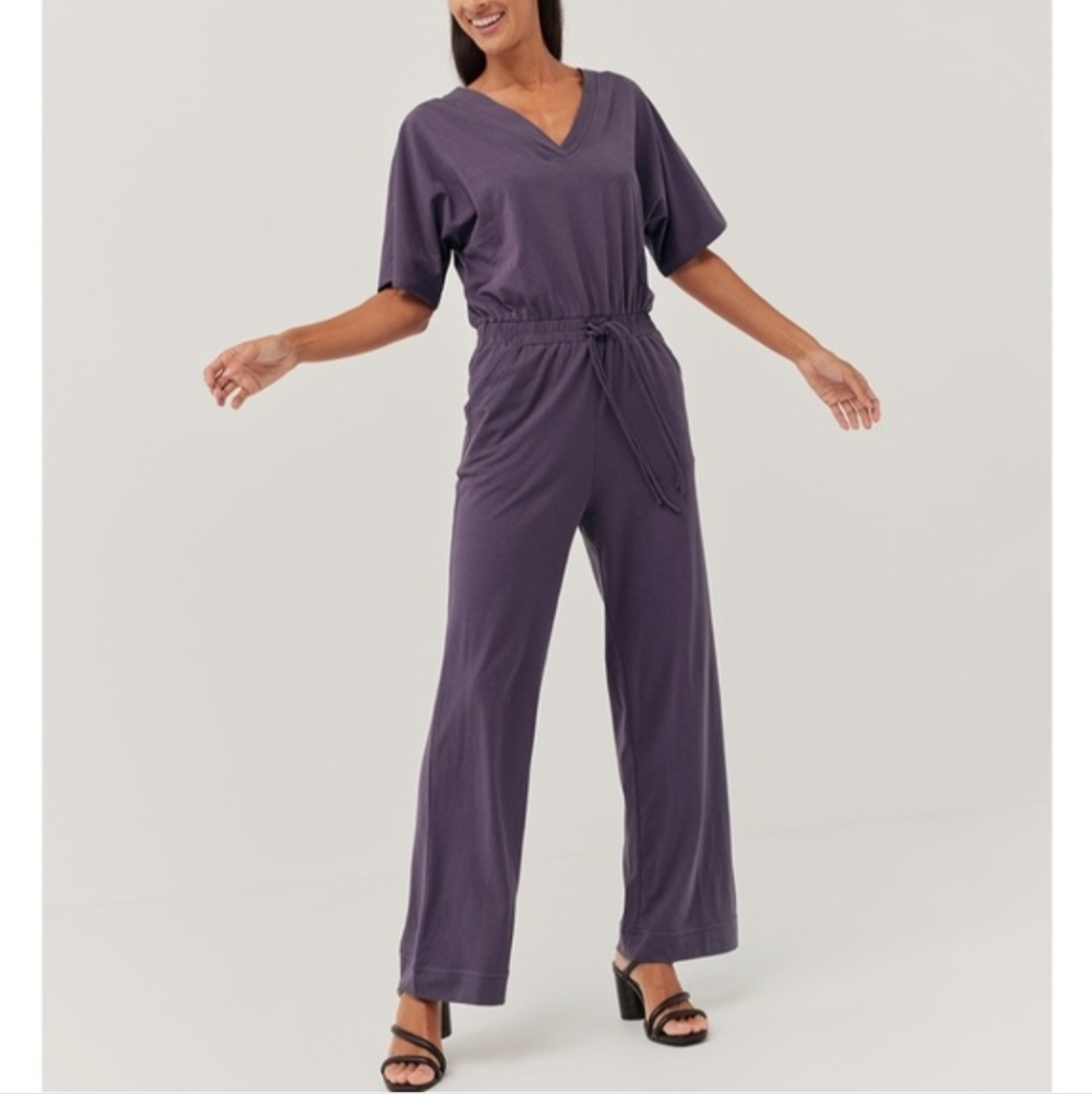 Pact Revive Deep V Jumpsuit